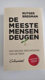 De meeste mensen deugen - Rutger Bregman, Maatschappij en Samenleving, Ophalen of Verzenden, Zo goed als nieuw, Nederland