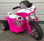 Elektrische kindermotor Harley Politiemotor look 6v roze !, Ophalen of Verzenden, Nieuw