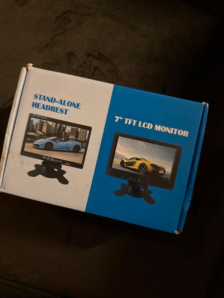 7" TFT LCD Monitor - Achteruitrijcamera, Auto diversen, Overige Auto diversen, Ophalen of Verzenden