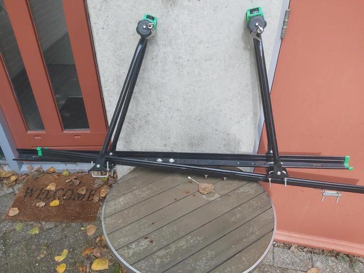 Fietsendrager - dakdrager, Auto diversen, Fietsendragers, Gebruikt, Dakdrager, 2 fietsen, Ophalen of Verzenden