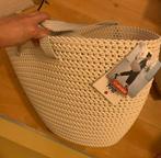 NIEUW Curver Knit shopper wit/creme kleur, Huis en Inrichting, Ophalen of Verzenden, Nieuw, Wit, Rechthoekig