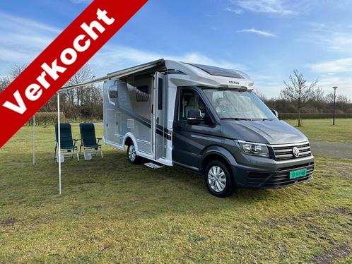 Knaus Van TI 650 platinum VW Crafter 2.0 TDI 177 PK Lengtebe, Caravans en Kamperen, Campers, Bedrijf, Half-integraal, tot en met 2