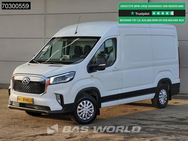 Maxus eDeliver 9 Elektrisch 280km WLTP 72kWh L2H2 204pk Airc, Auto's, Bestelauto's, Bedrijf, Te koop, Achteruitrijcamera, Airconditioning