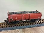 modeltrein Ho marklin wagon met kolen, Hobby en Vrije tijd, Modeltreinen | H0, Wisselstroom, Gebruikt, Wagon, Ophalen of Verzenden