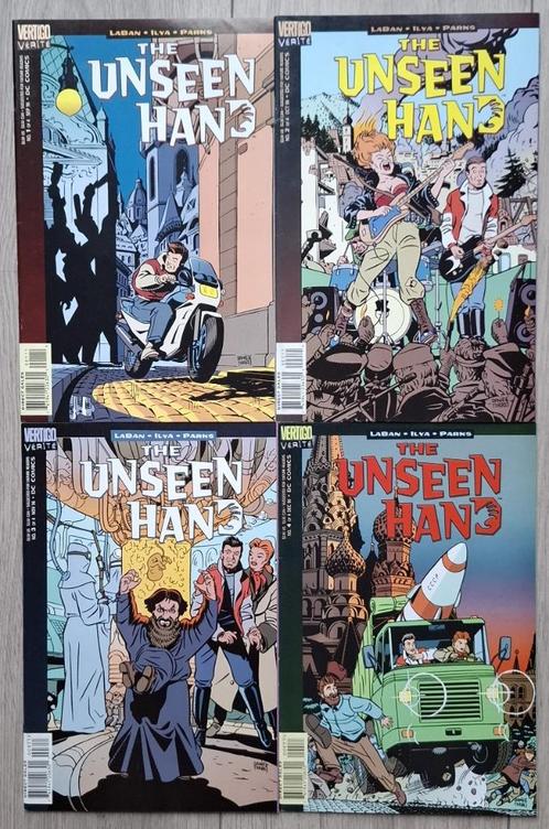 Vertigo Verite The unseen hand complete serie 1 t/m 4, Boeken, Strips | Comics, Gelezen, Complete serie of reeks, Amerika, Ophalen of Verzenden