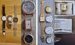 12 defecte quartz herenhorloges, reparatie of onderdelen., Sieraden, Tassen en Uiterlijk, Horloges | Antiek, Overige merken, Staal