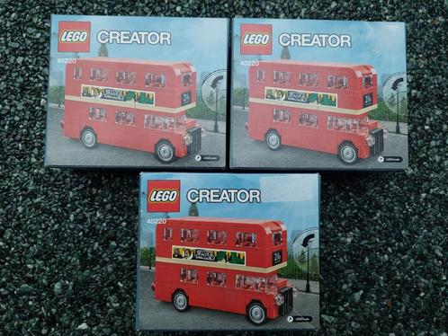 Lego Creator 40220 Londense bus nieuw, Kinderen en Baby's, Speelgoed | Duplo en Lego, Nieuw, Lego, Complete set, Ophalen of Verzenden