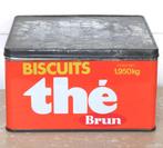 Frans koekblik “Biscuits thé Brun Grenoble”, Antiek en Kunst, Ophalen of Verzenden