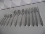 14 vintage RVS 18-8 bestek model Gero zilduro Festi ook p st, Ophalen of Verzenden
