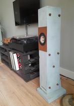 Speakers beton look, Audio, Tv en Foto, Luidsprekers, Overige merken, Front, Rear of Stereo speakers, Minder dan 60 watt, Zo goed als nieuw