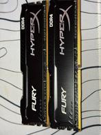 Hyperx Fury 2x 8GB - 16GB RAM Geheugen DDR4, Computers en Software, RAM geheugen, Ophalen, DDR4, Zo goed als nieuw, Desktop