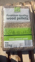 Houtpellets >5.0kwh pelletskorrels AKZ pellets, Ophalen, 50 mm of meer, Pallet, Minder dan 200 cm