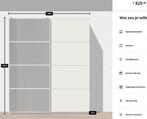 IKEA PAX kledingkast 200x35x236 cm, Huis en Inrichting, Kasten | Kledingkasten, Gebruikt, 200 cm of meer, Eikenhout, Ophalen of Verzenden