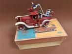 Prachtige blikken speelgoed brandweer auto inclusief doos, Antiek en Kunst, Antiek | Speelgoed, Ophalen of Verzenden