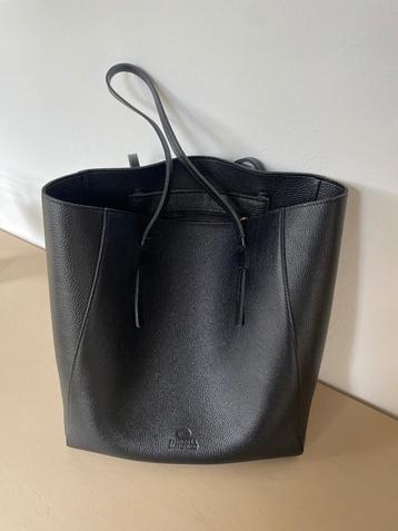 Fred de la Bretoniere Pia shopper lederen tas beschikbaar voor biedingen