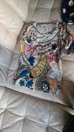 Gekleurd Efixelle met bloemen maat 38, Ophalen of Verzenden