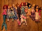 Disney Prinsessen Barbie Poppen 10 stuks Frozen,Ariel,Mulan, Ophalen of Verzenden, Gebruikt, Barbie