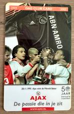 Voetbal kaart/card /pasje  Ajax - De Graafschap 2004 -- 2005, Ophalen of Verzenden, Zo goed als nieuw, Ajax