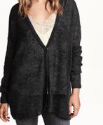 H&M prachtig wollen ruimvallend antraciet vest  S Nieuw, HM, Nieuw, Ophalen of Verzenden, Maat 36 (S)