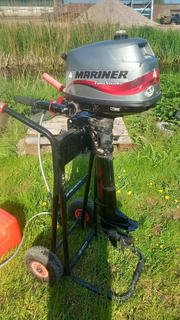 Mariner 4pk 4-takt langstaart buitenboordmotor beschikbaar voor biedingen