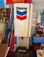 CHEVRON oude reclame oliebar, Verzamelen, Merken en Reclamevoorwerpen, Ophalen, Gebruikt, Gebruiksvoorwerp, .