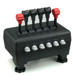 CH Products Flight Throttle Quadrant, Computers en Software, Joysticks, Ophalen of Verzenden, Zo goed als nieuw