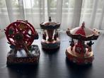 Kermis Attracties Kerstdorp - 3 Stuks, Ophalen of Verzenden, Zo goed als nieuw