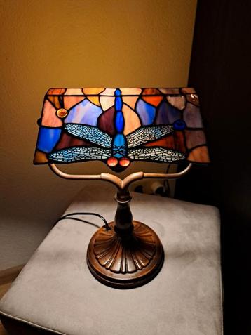 Tiffany bureaulamp dragonfly beschikbaar voor biedingen
