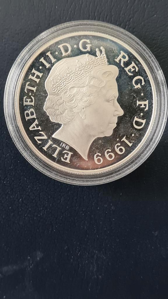 Zilveren Diana Herdenkingsmunt in Cassette, Postzegels en Munten, Munten | Nederland, Koningin Beatrix, Zilver, Ophalen of Verzenden