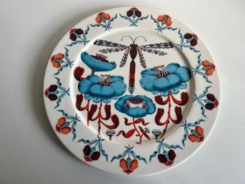 Iittala Korento XL Schaal Blauw Libelle Klaus Haapaniemi Ø30 beschikbaar voor biedingen