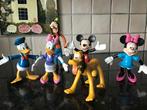 Mickey, Minnie Mouse, Donald, Katrien Duck, Goofy, Pluto, Verzamelen, Ophalen of Verzenden, Mickey Mouse, Zo goed als nieuw, Beeldje of Figuurtje