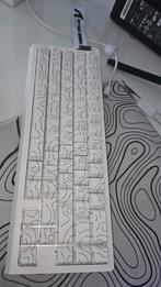 Attack Shark X68HE (WIT) Toetsenbord, Computers en Software, Toetsenborden, Ophalen, Gebruikt, Gaming toetsenbord, Qwerty