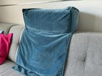 Blauw bank kussen/ nek, Huis en Inrichting, Zitzakken, Ophalen of Verzenden, Zo goed als nieuw, Blauw