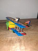 Zeldzaam blikken speelgoed happy plane batterijgedrevn kp587, Antiek en Kunst, Ophalen of Verzenden