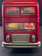 Blikken vintage dubbeldekker bus., Ophalen of Verzenden