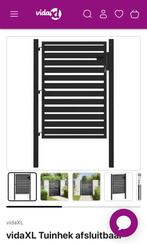 Tuinpoort aluminium zwart nieuw vidaxl, Ophalen of Verzenden, Zo goed als nieuw, 200 cm of meer, 150 tot 200 cm