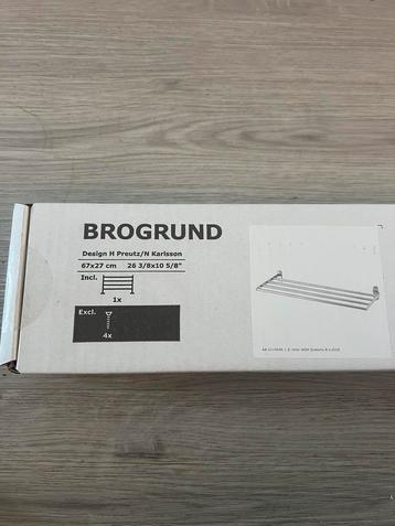 IKEA Brogrund handdoekstang (nieuw in doos)