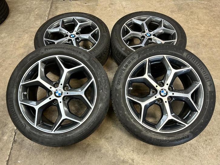 DIVERSEN 18 inch originele velgen + zomerbanden BMW X1 X2, Auto-onderdelen, Banden en Velgen, Banden en Velgen, Zomerbanden, 18 inch
