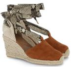 Fred de la Bretoniere nieuwe leren espadrilles maat 41 = 40, Kleding | Dames, Schoenen, Fred de la Bretoniere, Bruin, Nieuw, Ophalen of Verzenden