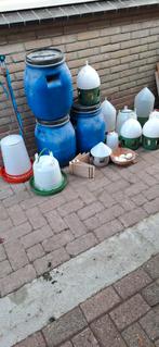 Voertonnen, Ophalen, Drinken en Voederen