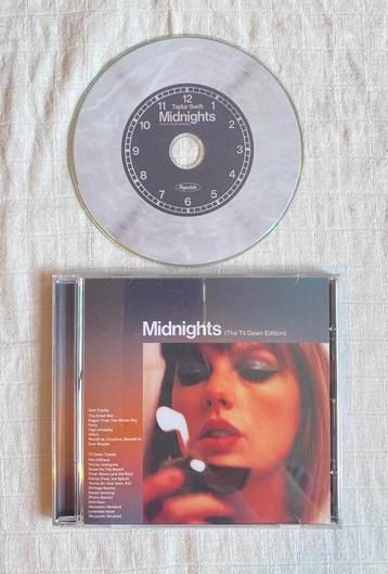 Taylor swift midnights the til dawn edition cd fan~made beschikbaar voor biedingen