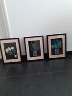 Schilderij 3x, Ophalen, Minder dan 50 cm, Gebruikt, Minder dan 50 cm