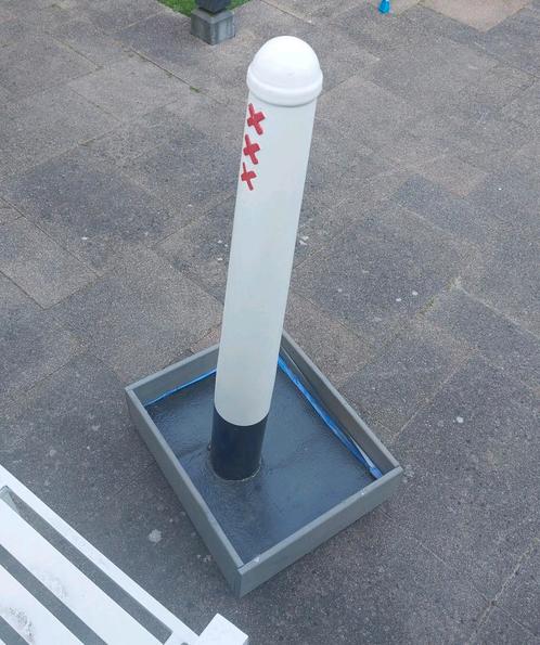 Amsterdams paaltje, Tuin en Terras, Overige Tuin en Terras, Gebruikt, Ophalen