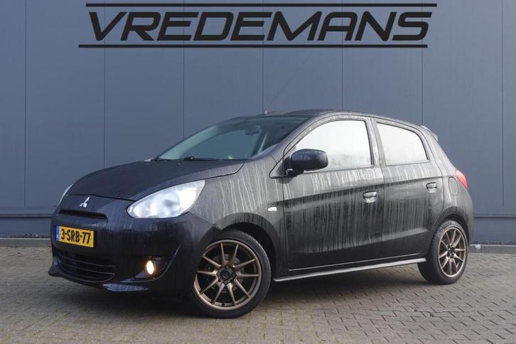 Mitsubishi Space Star 1.0 Intense NAP, Auto's, Mitsubishi, Bedrijf, Te koop, Space Star, ABS, Airbags, Airconditioning, Centrale vergrendeling