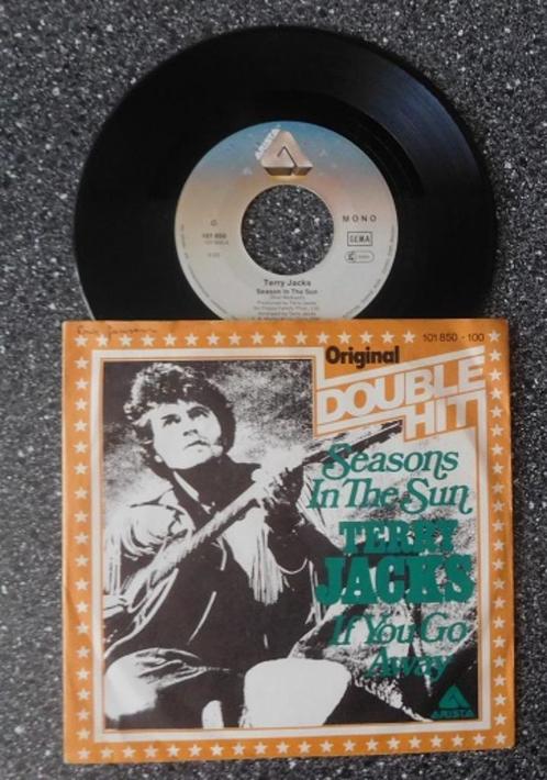 Terry Jacks - seasons in the sun & if you go away, Cd's en Dvd's, Vinyl Singles, Ophalen of Verzenden
