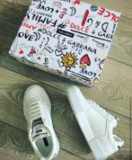 🌸original Dolce & Gabanna iconic Miami white sneakers new🌸, Kleding | Dames, Schoenen, Dolce & Gabbana, Verzenden, Wit, Nieuw