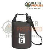 Waterproof Tas – 5L Dry Bag – Met Schouderband – Zwart, Ophalen of Verzenden, Nieuw, Unisex volwassen