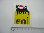 sticker ENI logo ZGAN italie ferrari ducati vespa italy agip, Verzamelen, Overige typen, Zo goed als nieuw, Verzenden