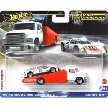 Hotwheels Premium: Team Transport: '66 Porsche 906 Carrera 6 beschikbaar voor biedingen