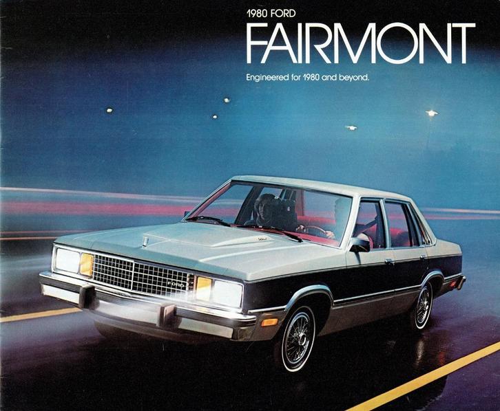 Folder Ford Fairmont (USA-uitgave - 1980), Boeken, Auto's | Folders en Tijdschriften, Gelezen, Ford, Verzenden